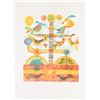 Image 1 : Judith Bledsoe, Yellow Bird, Lithograph