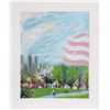 Image 1 : Kay Ameche, America Light of the World, Serigraph
