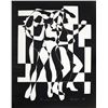 Image 1 : Roy Ahlgren, Three Graces (Black), Serigraph