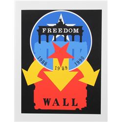 Robert Indiana, The Wall from the American Dream Portfolio, Serigraph