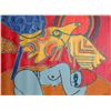 Image 1 : Corneille, At the Beach, Terragraph on Canvas