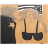 Image 1 : Ramon Santiago, Flag, Pencil and Color Pencil Drawing