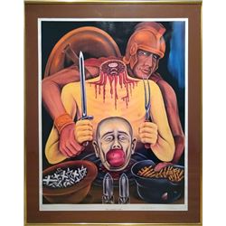 Jack Kevorkian, The Gourmet (War), Offset Lithograph