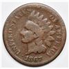 Image 1 : 1867 INDIAN CENT