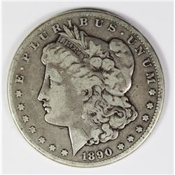 1890-CC MORGAN SILVER DOLLAR