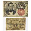 Image 1 : 1874 AND 1863 FRACTIONAL CURRENCY