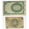 Image 2 : 1874 AND 1863 FRACTIONAL CURRENCY