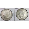 Image 1 : TWO MORGAN DOLLARS: