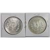 Image 2 : TWO MORGAN DOLLARS: