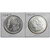 Image 1 : TWO MORGAN DOLLARS: