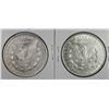Image 2 : TWO MORGAN DOLLARS: