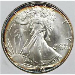 1986 AMERICAN SILVER EAGLE