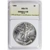 Image 3 : 1989 AMERICAN SILVER EAGLE