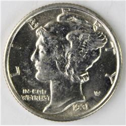 1931 MERCURY DIME