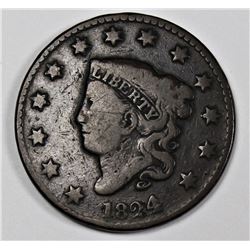 1824/2 LARGE CENT