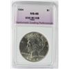 Image 3 : 1934 PEACE SILVER DOLLAR