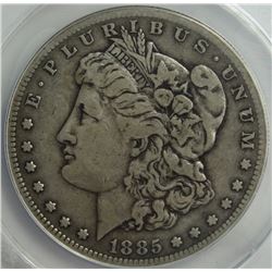 1885-S MORGAN SILVER DOLLAR