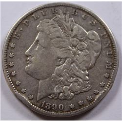 1890-CC MORGAN SILVER DOLLAR