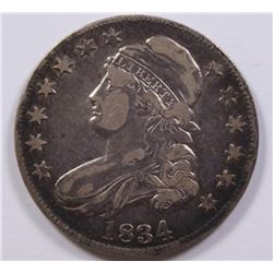 1834 BUST HALF DOLLAR