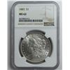 Image 3 : 1883 MORGAN SILVER DOLLAR