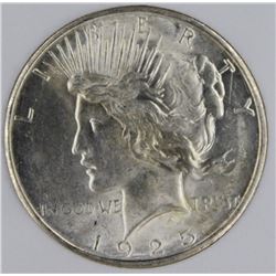 1925-S PEACE SILVER DOLLAR