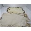 Image 4 : LOT OF 2 RABBIT PELTS (BROWN) * 19"X12" & 16" X 10"*
