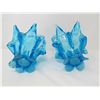 Image 2 : LOT OF 2 DECORATIVE GLASS PIECES (BLUE) *VERY UNIQUE*