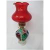 Image 1 : OIL LAMP (VERY UNIQUE AND STUNNING COLORS) *INSIDE PAINT HAS SOME FLAKING ISSUES*