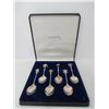 Image 2 : SET OF COLLECTORS SPOONS (WITH CASE) *6 SPOONS* (SILVER PLATED)