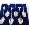 Image 3 : SET OF COLLECTORS SPOONS (WITH CASE) *6 SPOONS* (SILVER PLATED)