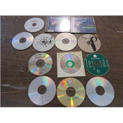 LOT OF ASSORTED COMPACT DISKS (13 TOTAL)