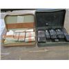 Image 1 : LOT OF 2 SHOE CLEANING/SHINING KITS (WITH CASES)
