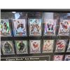 Image 4 : FRAMED UPPER DECK ICE HEROES (2008-2009) *MACDONALDS HOCKEY CARDS MAIN SET* ( 50 TOTAL) *42" X 29"*