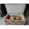 Image 7 : CHEST WITH ASSORTED CONTENTS (LOTS OF GOODIES) * 29.5" X 17" X 16"*