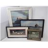 Image 2 : 4 ASSORTED PICTURES/PAINTINGS