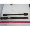 Image 3 : LOT OF WRENCHES AND TOOLS (VINTAGE) *FILE, SCRIBE, VICE, ETC*