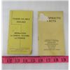 Image 7 : LOT OF BOOKS ( VINTAGE PHOTO ALBUM, COMPLETE FIELD GUIDES TO NORTH AMERICAN WILD LIFE, ETC)
