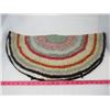 Image 1 : HOOKED RUG (HANDMADE) *29" DIAMETER*