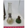 Image 2 : LOT OF 4 LAMPS (2 X METAL FOR PARTS) *2 X SMALL GLASS*