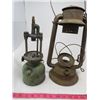 Image 3 : LOT OF 4 LAMPS (2 X METAL FOR PARTS) *2 X SMALL GLASS*