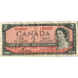 TWO DOLLAR BILL (CANADA) *1954*