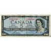 Image 1 : FIVE DOLLAR BILL (CANADA) *1954*