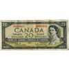 Image 1 : TWENTY DOLLAR BILL (CANADA) *1954*