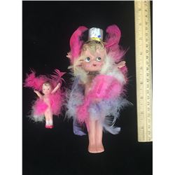 VINTAGE LOT OF 2 CELLULOID FAIR PRIZE DOLLS