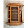 Image 1 : HANGING SHELF HUTCH (WOODEN COLLECTABLES)  *26 x 19*