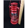 Image 3 : VINTAGE JUNIPER BARN LANTERN (MADE IN POLAND)  *9 1/2” CRACKED GLOBE*