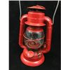 Image 2 : VINTAGE BARN LANTERN (MADE IN HONG KONG) * 8 1/2” CRACKED GLOBE* (DIETZ NO. 50)