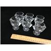 Image 1 : SIX GLASS EGG CUPS