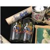 Image 5 : MISC LOT (ROYALTY GLASSES, CALENDAR, THERMOMETER, WEDGEWOOD SERVING SET)