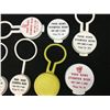 Image 2 : SALESMAN SAMPLE MILK BOTTLE CREAM TOPS (VINTAGE)